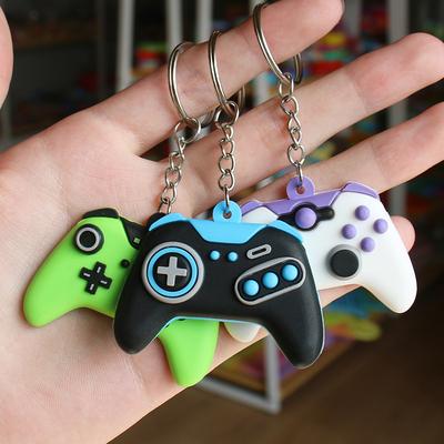 Game Console Gamepad Key Chain Car Key Chain Ring Creative Small Gift, Christmas