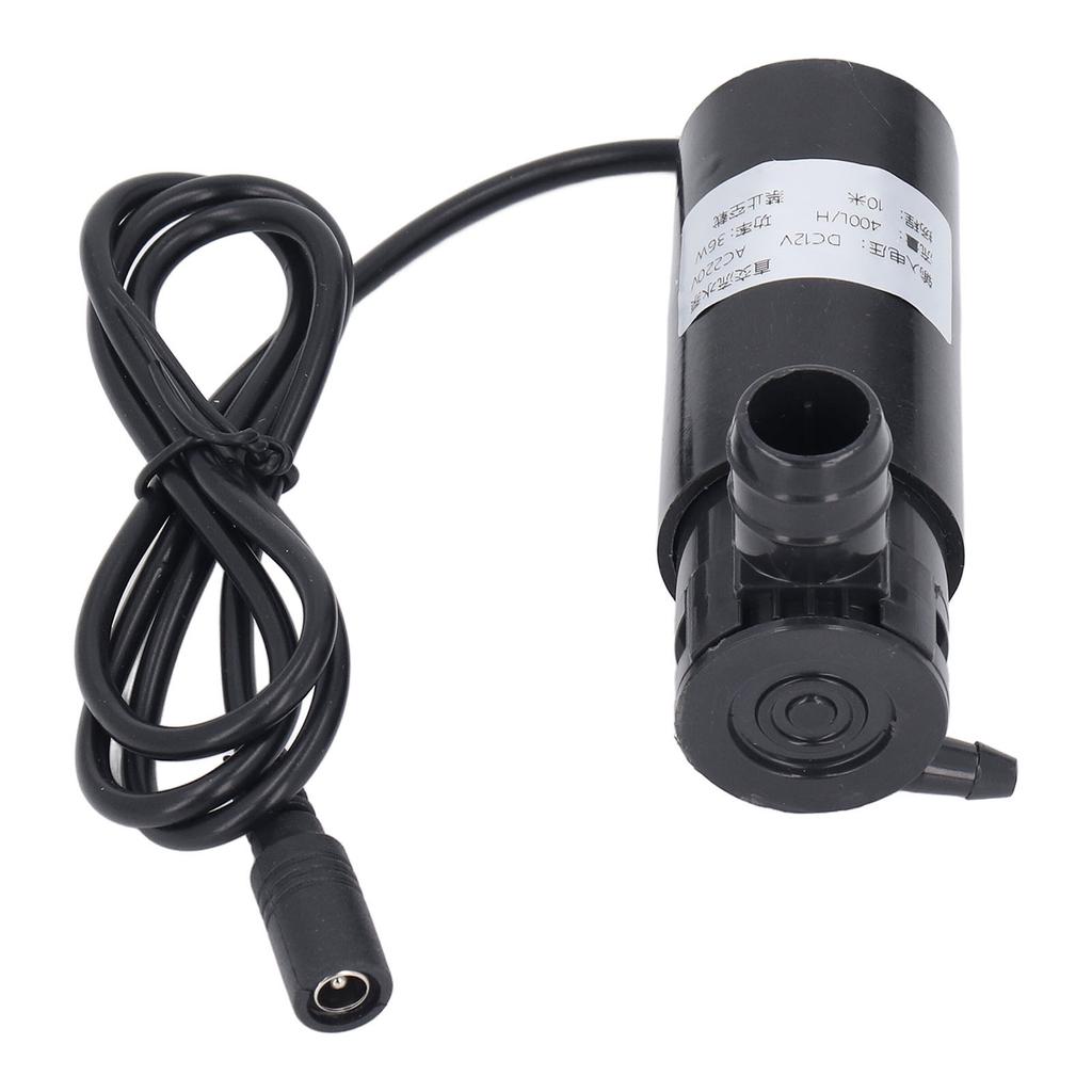 DC 12V Submersible Pump Waterproof Low Noise Centrifugal Pump for Fountains Swimming Pools Aquariums