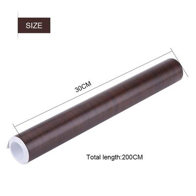 Self Adhesive Wood Grain Textured Car Interior Film Panel Wrap Stickers Vintage Style W1398
