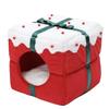 Christmas Cute Pet Winter Warm Pet Nest All Seasons Cat House Arctic Velvet Thickened Plush Cat Nest Mat
