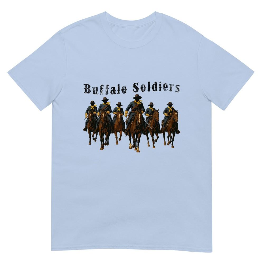 Buffalo Soldiers African American Black Military History TShirt S