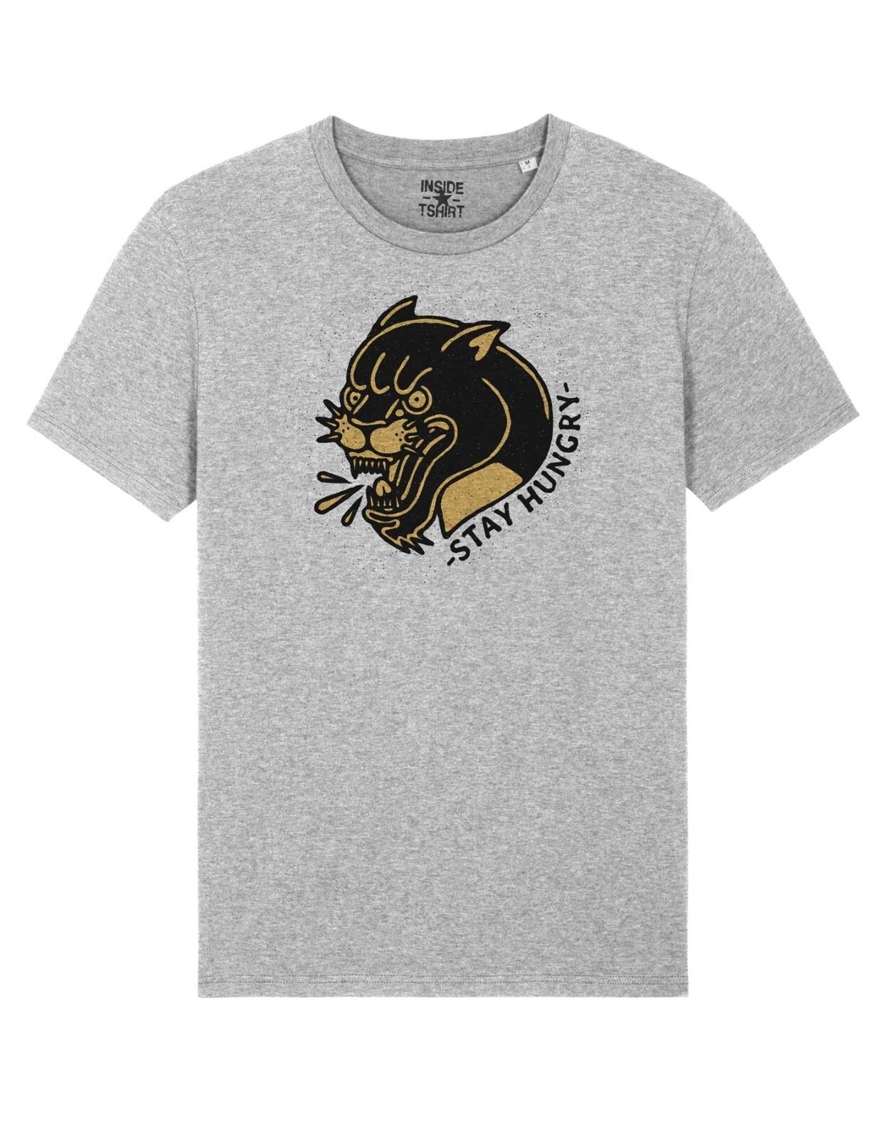 Panther Tattoo Shirt Stay Hungry Old School Panther Tattoo T-Shirt Unisex 3XL