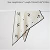 Polka Dot Daisies Scarf Advanced Shawl Trendy Hip Curtain  for Women