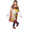 Willy Wonka & The Chocolate Factory Childrens/Kids Wonka Bar Costume