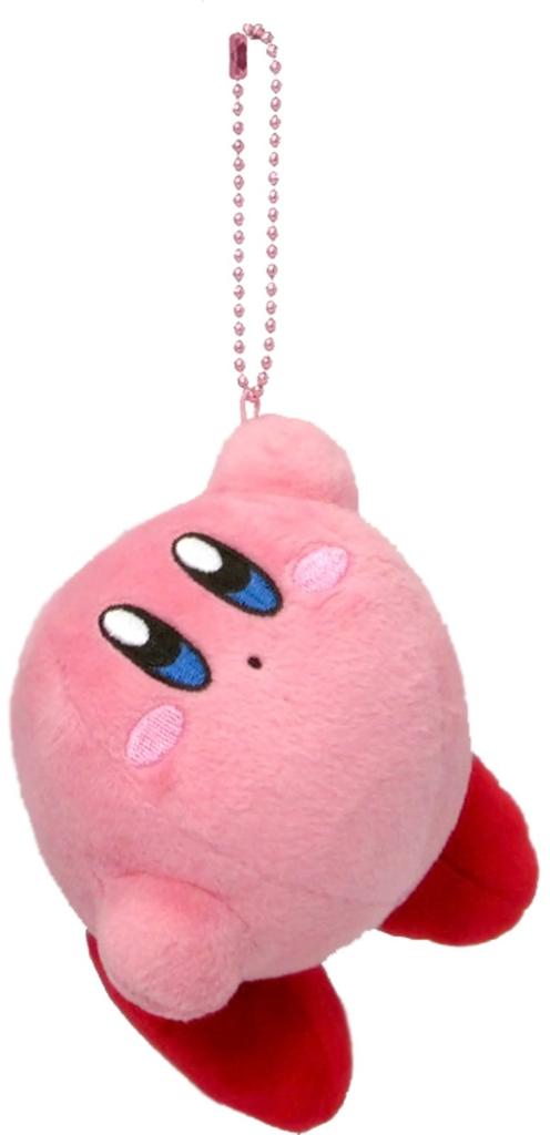 Sanei Boeki Kirby ALL STAR COLLECTION Hanging Plush Mascot (W10 x D10 x H7.5cm) KPM03