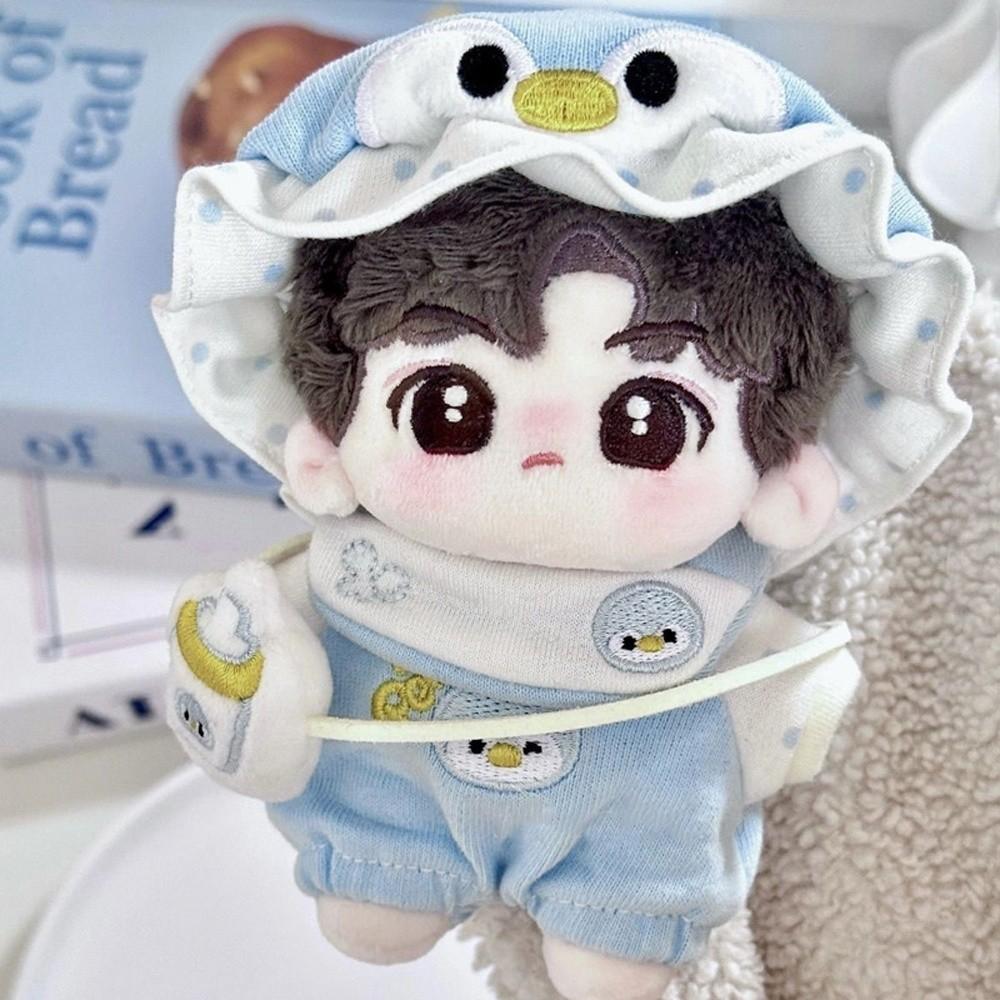 1 Set Baby Bottle Cotton Doll's Clothes Set Cartoon 10cm Doll Clothes  Kids Gift