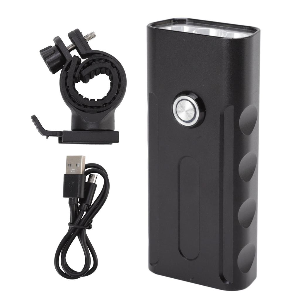 Bike Headlight 3 T6 LEDs IPX5 Waterproof Rechargeable 5200mAh Bike Accessories for Night Riding