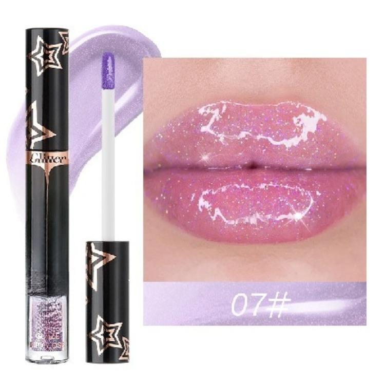 Pearlescent lip gloss, long-lasting waterproof lip makeup explosion