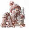 Christmas Countdown Calendar Letter Snowman Pendant