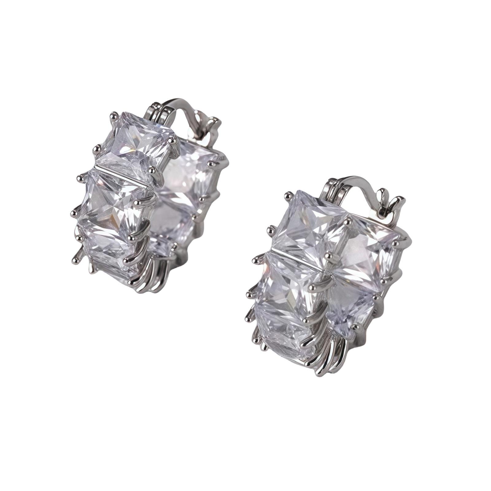 

Квадратні Сережки Для Жінок, Універсальні, Високоякісні, Персоналізовані, Інтернет-Сережки