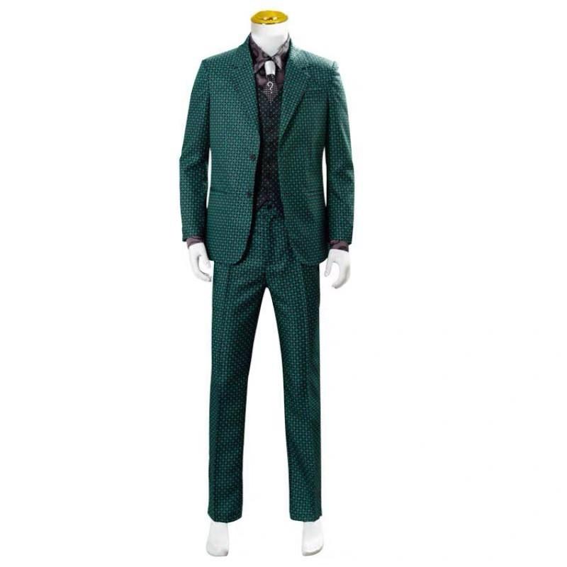 Gotham The Riddler Cosplay Mētelis Ar