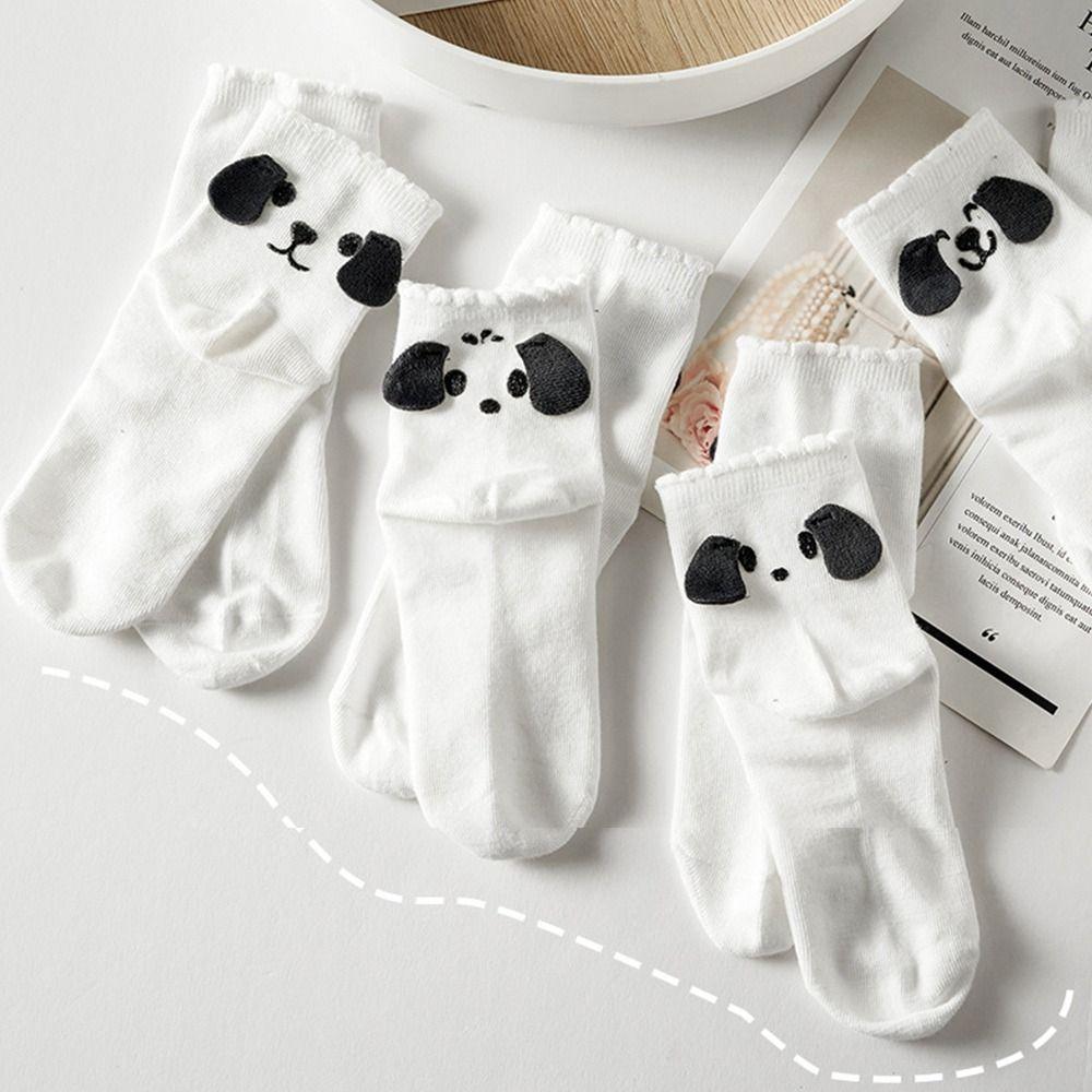 

Дышащие хлопковые носки Тонкие белые носки Милые короткие носки