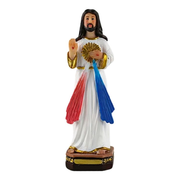 Quality Resin Marys Jesuses Statue Light Yet Solid Faith Inspireds Home Accent Catholic Figurine Ornamentation