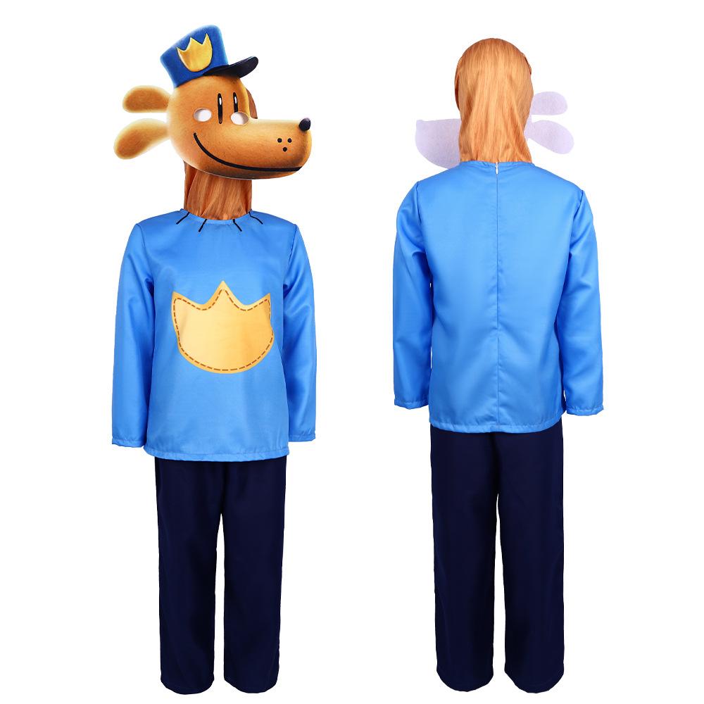 5Dog man Halloween cosplay costume party stage costume