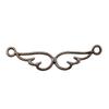 Feather Charm Angle Connectors For Bohemian Style Jewelry Vintage Pendants