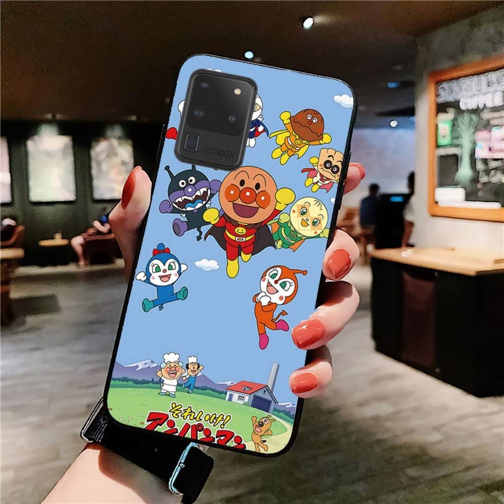 Cartoon Cute Fashion A-anpanmanes Phone Case For Samsung S 24 Fe 25 Ultra Plus 20 Lite 21 30 22 23 24 22 Ultra 5G Fundas