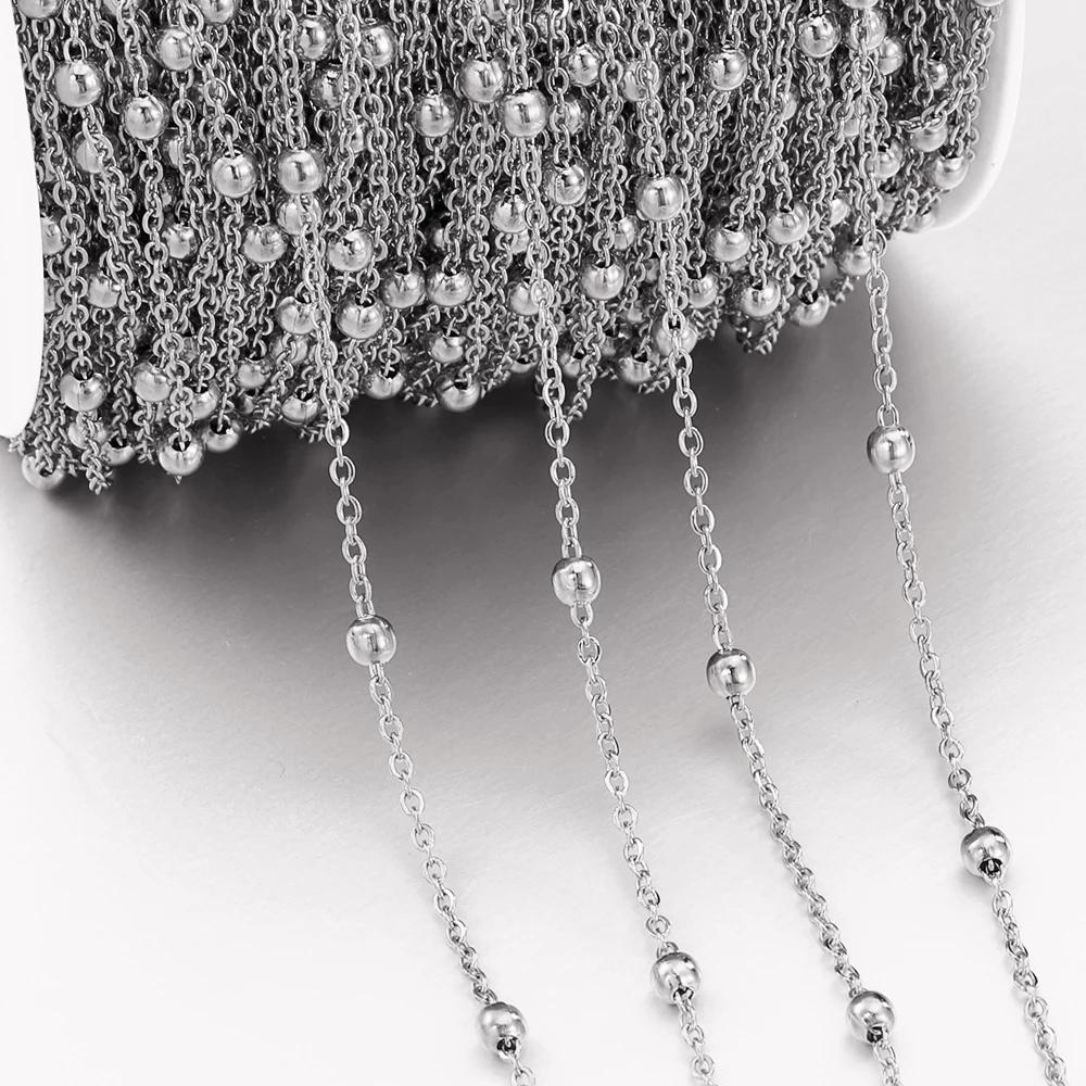 

1Meter Stainless Steel Leaf Star Charm Tassel Link Chain Dangle Charms Pendants Chains for DIY Necklace Bracelet Jewelry Making 1Meter