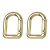 Hooks Plated Gate Bag Belt Buckle Spring O-Ring Buckles Carabiner Purses Handbags Snap Clasp Clip