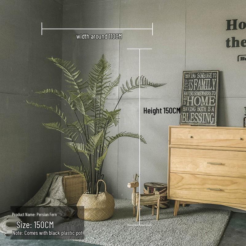 Luxury Fiddle-Leaf Fig Artificial Tree - Large Indoor Potted Plant Decor.