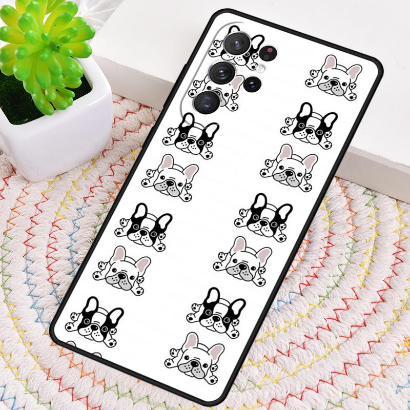 French Bulldog Soft Phone Case for Samsung Galaxy Note 10 Pro S26 Ultra S23 S24 FE S25 S21 S22 PLUS Shockproof Cove