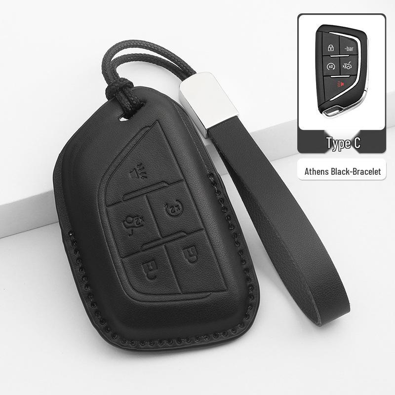 Cadillac XT Key Case with SRT Buckle for XT4, XT5, XT6, XTS, CT4, CT5, CT6, ATSL
