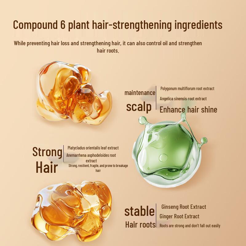 MANCODES Ginseng Anti-Hair Loss & Dandruff Control Shampoo