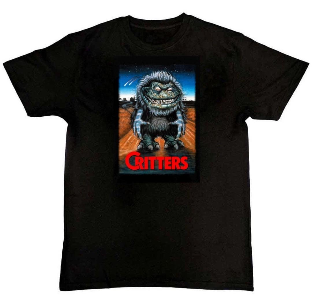CRITTERS 1 Movie Poster Graphic Print Mens T-Shirt XL