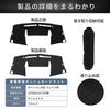 FUELHOOD Dashboard for Daihatsu Wake Protective Sun Heat Reduced Scratch Clear Interior Polyester Black Mat/Cover LA700S/LA710S, Vehicle-Specific