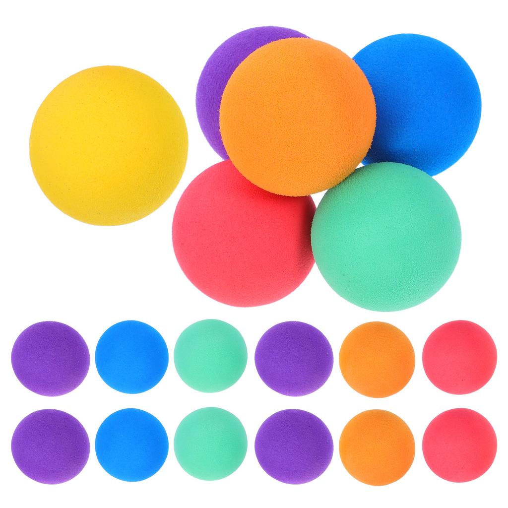 24Pcs Eva Sponge Stress Relief Balls Soft Mini Lightweight Balls Kids Party Favor Fun Gifts Mini Ball for Kids