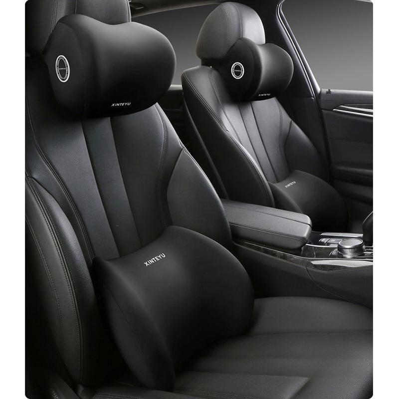 Auto Hoofdsteun/Lendensteun Auto Nek Kussen Taille Kussen Bestuurdersstoel Rugleuning Auto Kussen Rijden Lendensteun Taille Ondersteuning