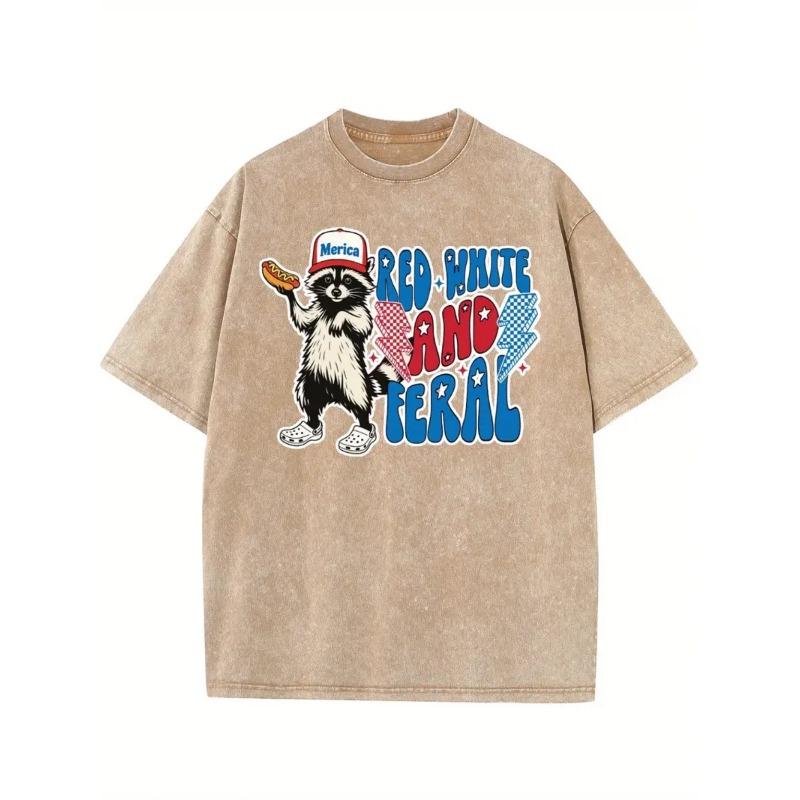 

European sizes Men s T-Shirt - Retro Streetwear Top with Loose Fit - Casual Spring Summer Casual Attire - Soft Breathable Blouse 5XL