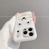 Applicable to Apple 11promax mobile phone case new anti-drop 11por advanced sense hand-drawn cartoon West Highland