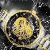 Men's Automatic Mechanical Watch Dragon Element Hollowed Out Waterproof Glow-in-the-dark Men's Watch