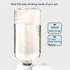 Dog Water Dispenser Double Dog Cat Bowls Water and Food Bowl Drinking Fountain Cat Pet Water Dispenser GS06