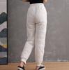 Cotton Pants Women Outer Wear 2024 Autumn and Winter New High Waist Thickened Leisure Pants Warm Long Pants