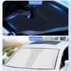 Folding Car Sun Shade Front Window UV Reflective Sunahades Auto Summer Cooling Sun Visor Car Sunscreen Blocks Auto Sun Shade