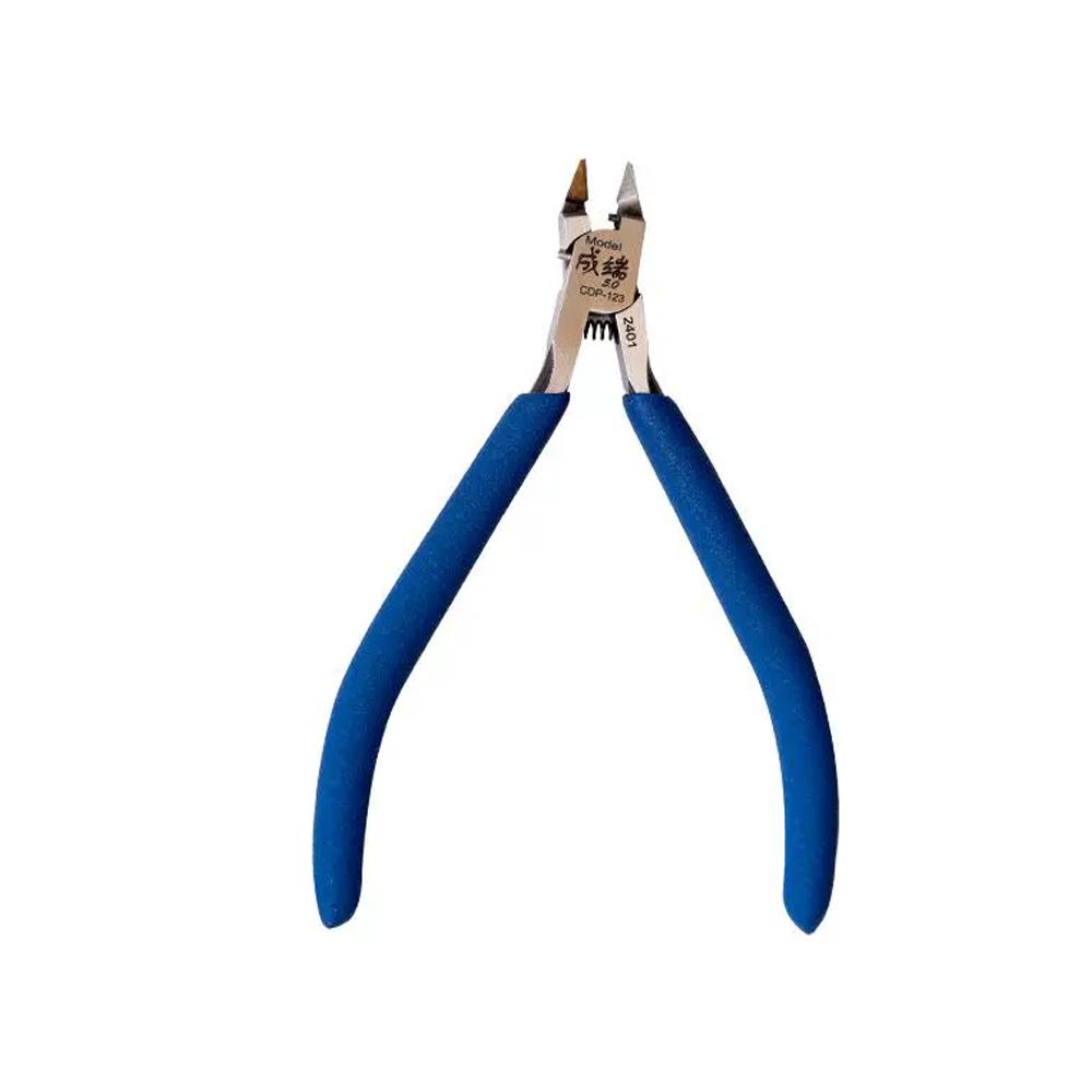 

Пять поколений кусачек Gundam сборочный инструмент экстремальные ручные кусачки однолезвийные плоскогубцы для промывки водой темно-синий