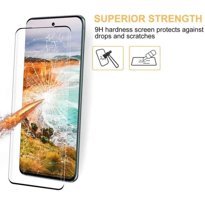 [3 Pièces Protection d'écran pour Samsung Galaxy Note 20 Ultra, Film de Verre trempé de qualité supérieure [Résistant aux Rayures]