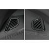 18-22ABS Cover Trim For BMW 5 Series G30 Dashboard Side Outlet Vent Carbon Fiber