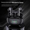 Wireless Bluetooth In-Ear Headphones with ANC, Digital Display, Long Battery Life, and Sports Fit