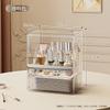 Miflame Clear Desktop Cosmetic Storage Box