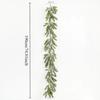 Artificial Christmas Pine Garland, Greenery Winter Garland Decor for Home, Wall, Porch, Table, Mantle, Indoor Outdoor Decoration