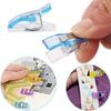 50-500PCS Multipurpose Mixed Color Clip 50Pcs Sewing Clips Plastic Garment Clothing Pin Knitting Paper Storage Fabric Sewing Craft Tool