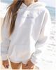2025 Women's Drop Shoulder Hawaii Hibiscus Hoodie – Trendy European Size