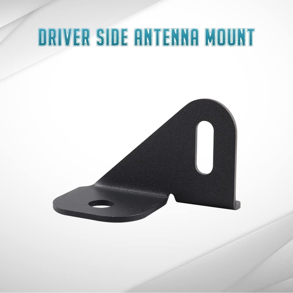 Car Antenna Mount Left Side For Jeep Wrangler JL JLU & Gladiator JT 2018-2022