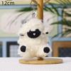 Cute Soft Fluffy Sheep Plush Keychain With Comfortable Touch For Bag Decoration Kids Birthday Gift