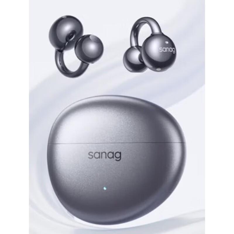 SANAG S7S Bone Conduction Ear Clip Bluetooth Headset