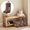 3Pcs Waterproof Shoe Bags for Cowboy Boot and Sneakers Shoes Travel Organizers X3UC
