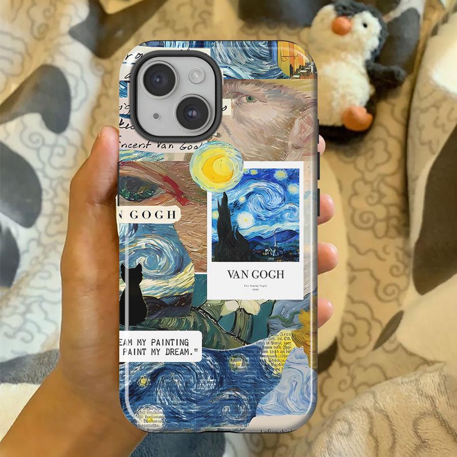 

Van Gogh Starry Sunflowers Soft Cover Capa Phone Case for Xiaomi Redmi Note 14 Pro Plus 5G 14 4G Redmi Note 14 4G (Global)