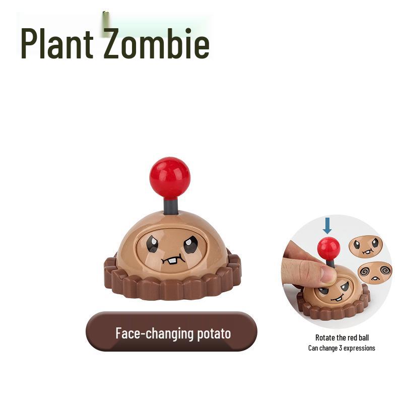 Plants vs. Zombies Toy Set: Machine Bug, Football Gun, Pea Pod, Carnivorous Plant Models